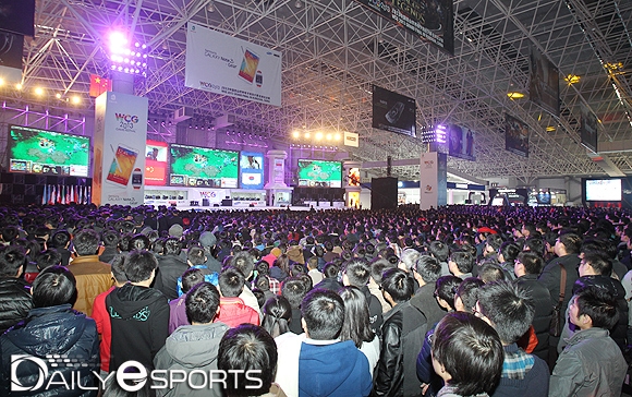 2013년 열린 WCG 그랜드 파이널에 모인 관중들.