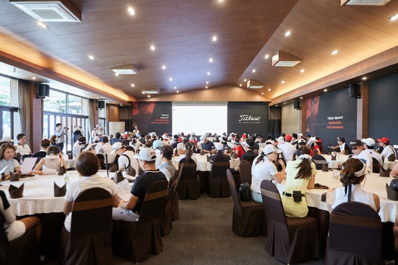 타이틀리스트 어패럴 멤버십 초청 이벤트. 사진 제공=타이틀리스트 어패럴.
