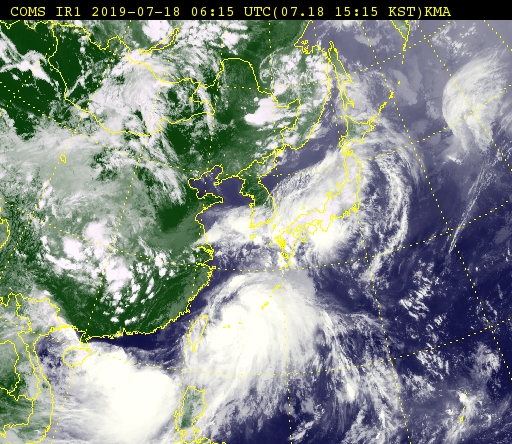 출처 기상청천리안영상