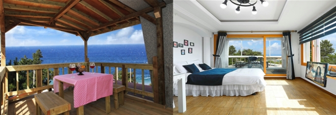 강릉 펜션 올 여름은 환상적인 오션뷰 펜션 ‘언덕마루펜션’