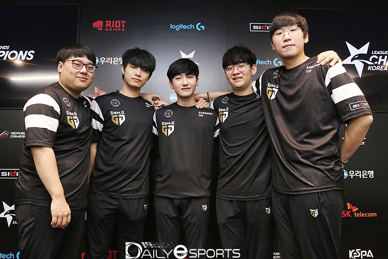 4연승으로 3위까지 올라온 젠지 e스포츠.