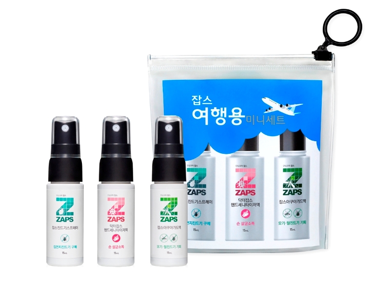 일동제약 해충솔루션 '잡스', 휴가철 신제품 '여행용미니세트' 출시