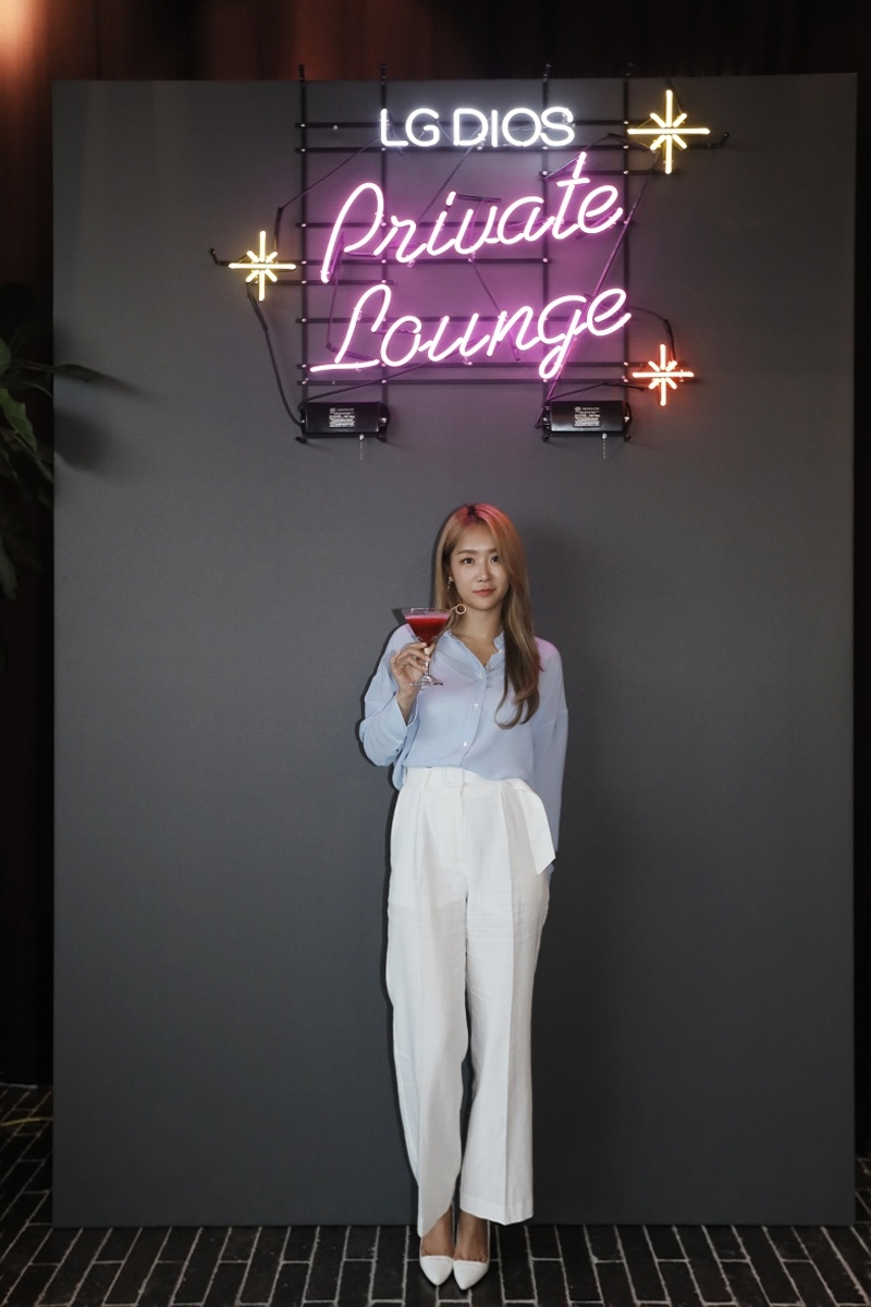LG전자, ‘LG DIOS 얼음정수기냉장고’ 활용 프라이빗 라운지 개최