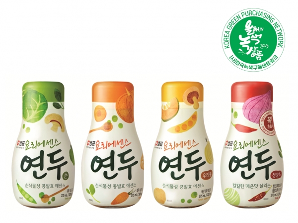 샘표 연두 ‘소비자가 뽑은 올해의 녹색상품’ 선정