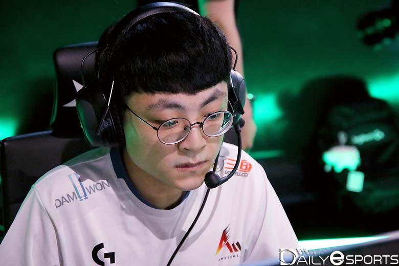 담원 게이밍의 미드 라이너 '쇼메이커' 허수.