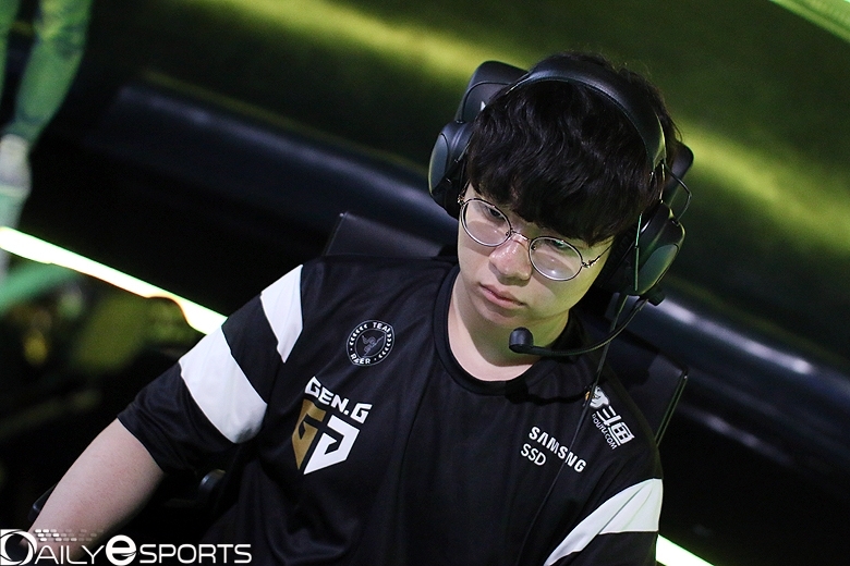 젠지 e스포츠의 서포터 '라이프' 김정민.