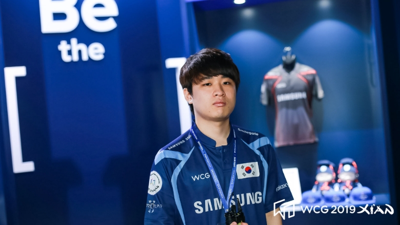 WCG 2019 스타크래프트2 초청전에서 우승한 조성주(사진=WCG 제공).