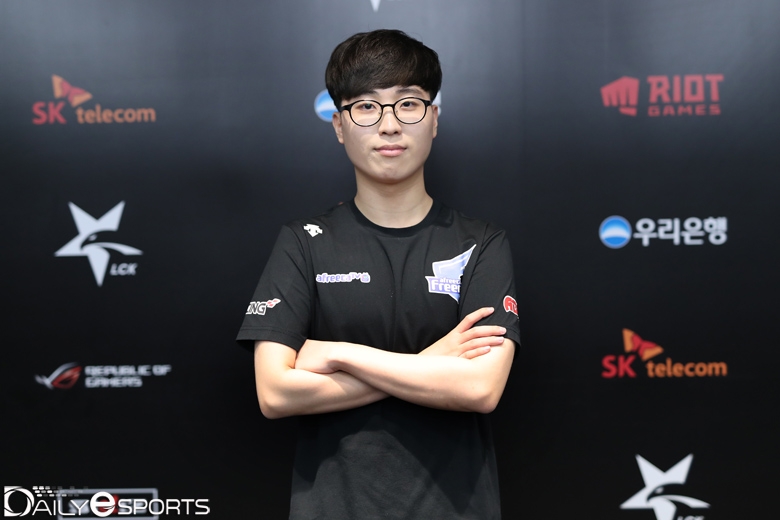 아프리카 프릭스의 톱 라이너 '기인' 김기인.