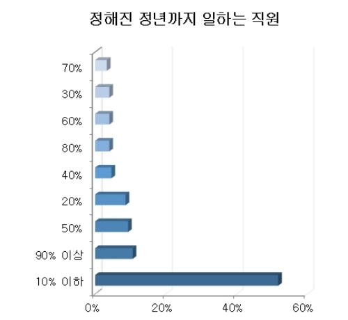 현행 60세 정년제도는 '그림의 떡'인가