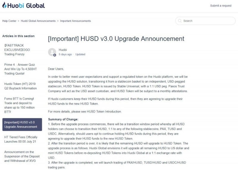 이미지 제공 = 후오비 코리아