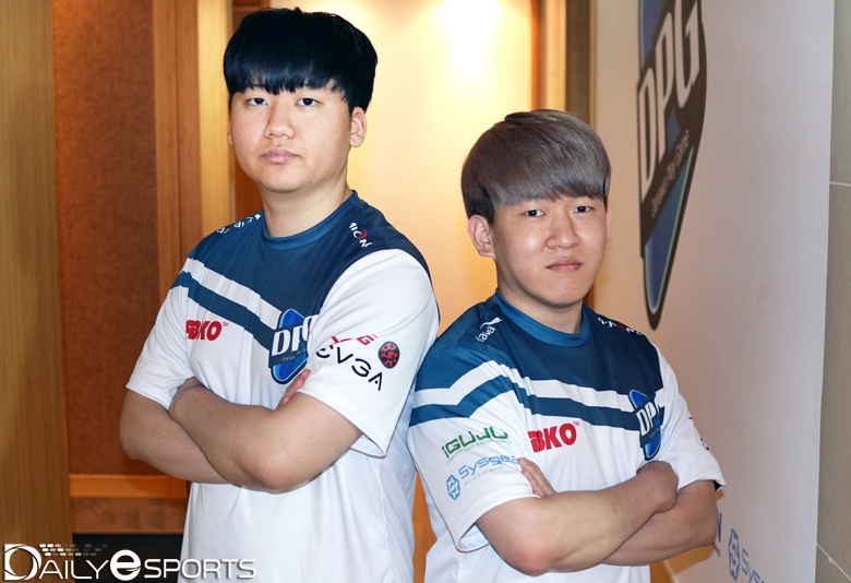 DPG 다나와의 '야차' 김대영(왼쪽)과 '캐치' 송강현.