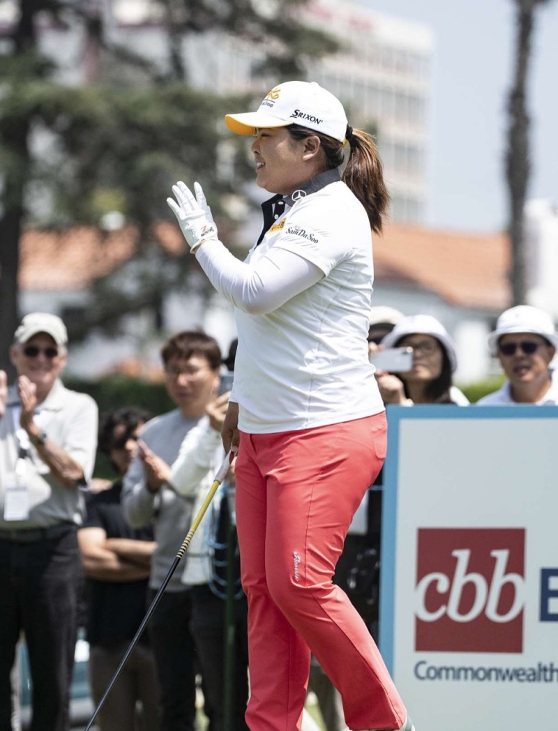 슈퍼 커리어 그랜드 슬램을 노리는 박인비. 사진 제공=미국LPGA.