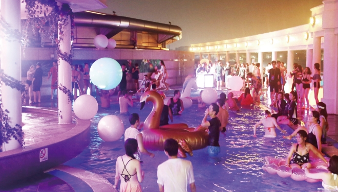 라마다프라자 제주호텔 풀파티 스케치 / 사진 제공 = 라마다프라자 제주호텔