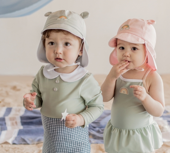 해피프린스 베이비 수영복