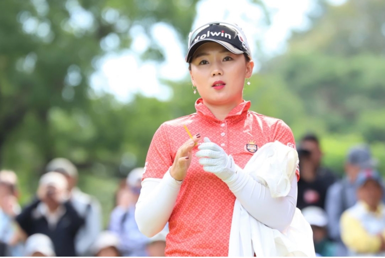 공동 2위로 올해 가장 좋은 성적을 거둔 이나리. 사진=일본LPGA 홈페이지 캡처