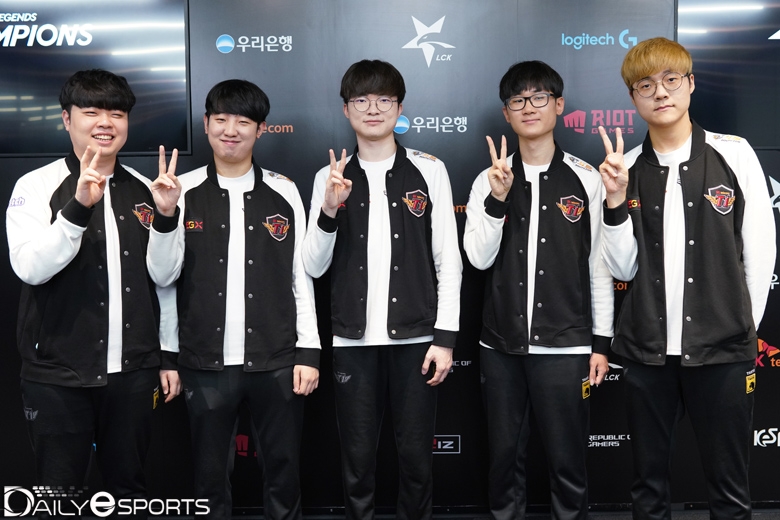 7연승을 이어간 SK텔레콤 T1.