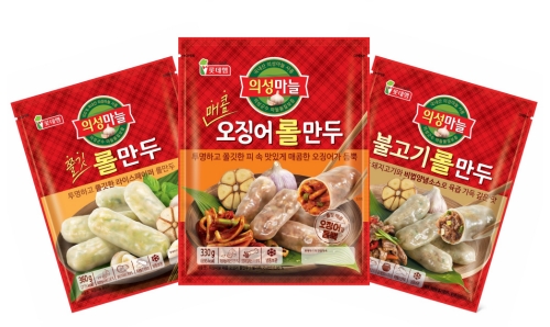 의성마늘 롤만두 3종