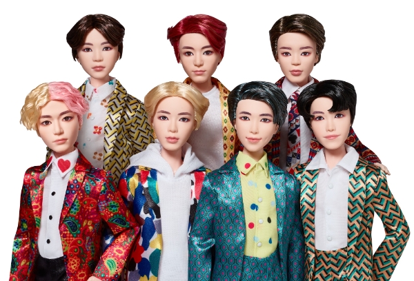 [이슈] 방탄소년단 인형 'BTS 패션돌', 28일 국내 정식 판매 시작
