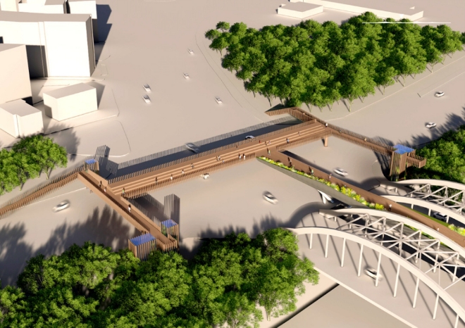 서울시, 한강 위에 하늘정원 만든다