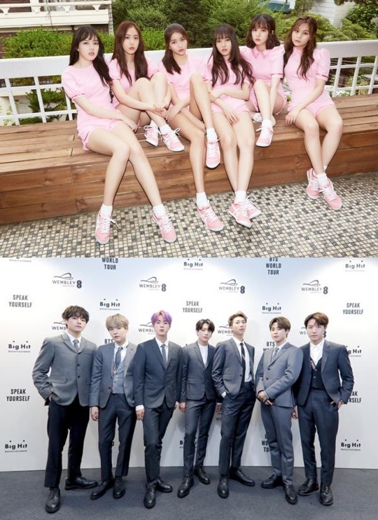 사진=쏘스뮤직,빅히트엔터테인먼트