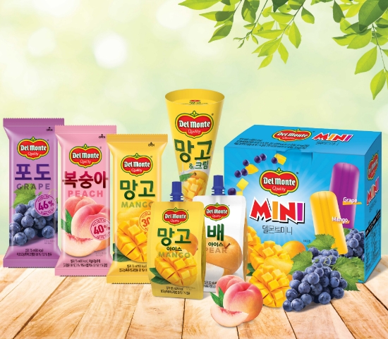 롯데푸드 델몬트 빙과 시리즈 이미지