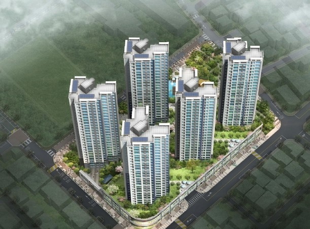 힐스테이트 암사 조감도