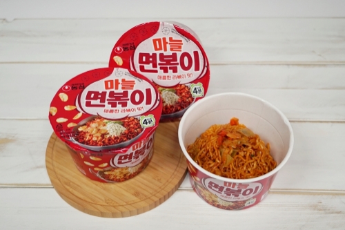 농심 마늘면 볶이
