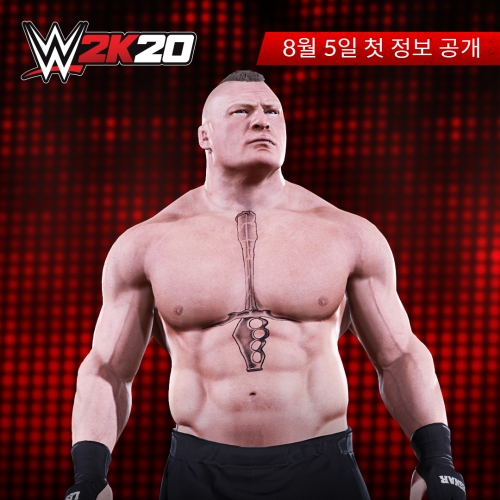[이슈] WWE 2K20, 스크린샷 최초 공개…실사 수준 브록 레스너 '압권'