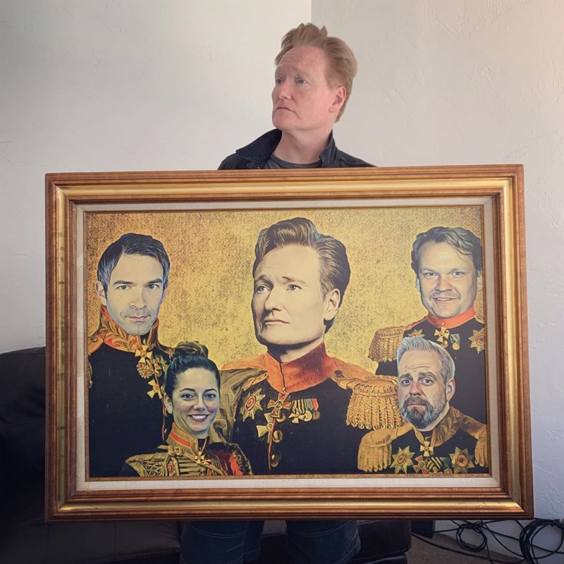 사진=코난오브라이언인스타그램