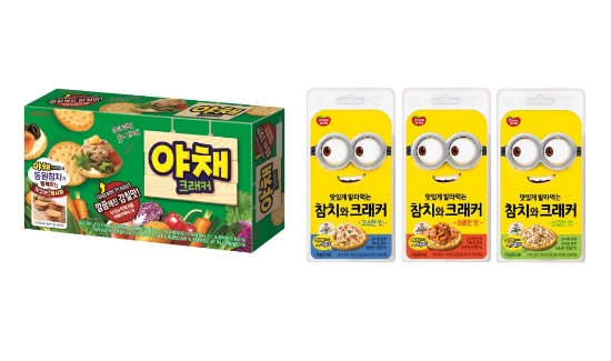 동원참치와 야채크래커의 맛있는 컬래버