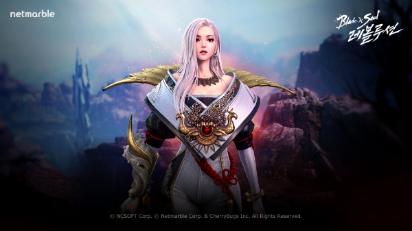 '블소 레볼루션'만의 새로운 스토리의 핵심 인물인 '에르나'.