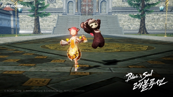 '소환사'와 소환수의 깜찍한 모습.