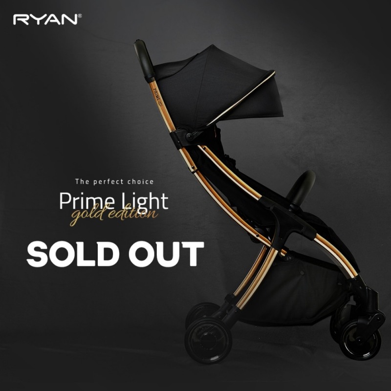 휴대용 유모차 트렌드, 프리미엄으로 전향...리안 '프라임라이트 골드에디션' 완판 행렬