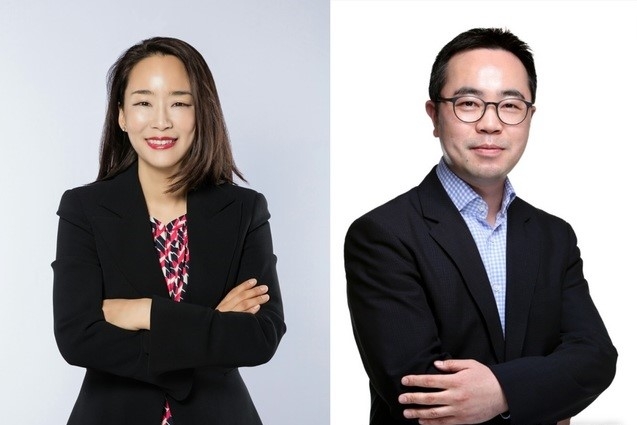 카버코리아 조민수(왼쪽) CMO, 김상준 CFO