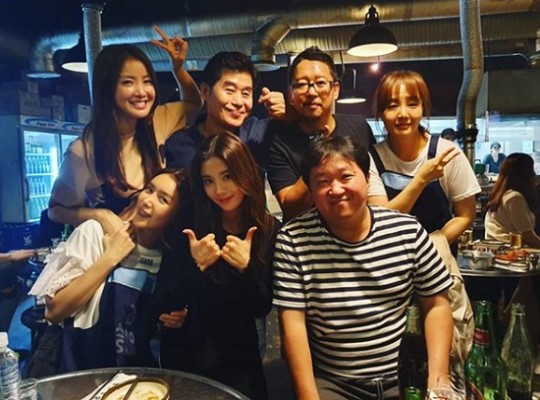 '취존생활'멤버(사진=이시영인스타그램캡처)