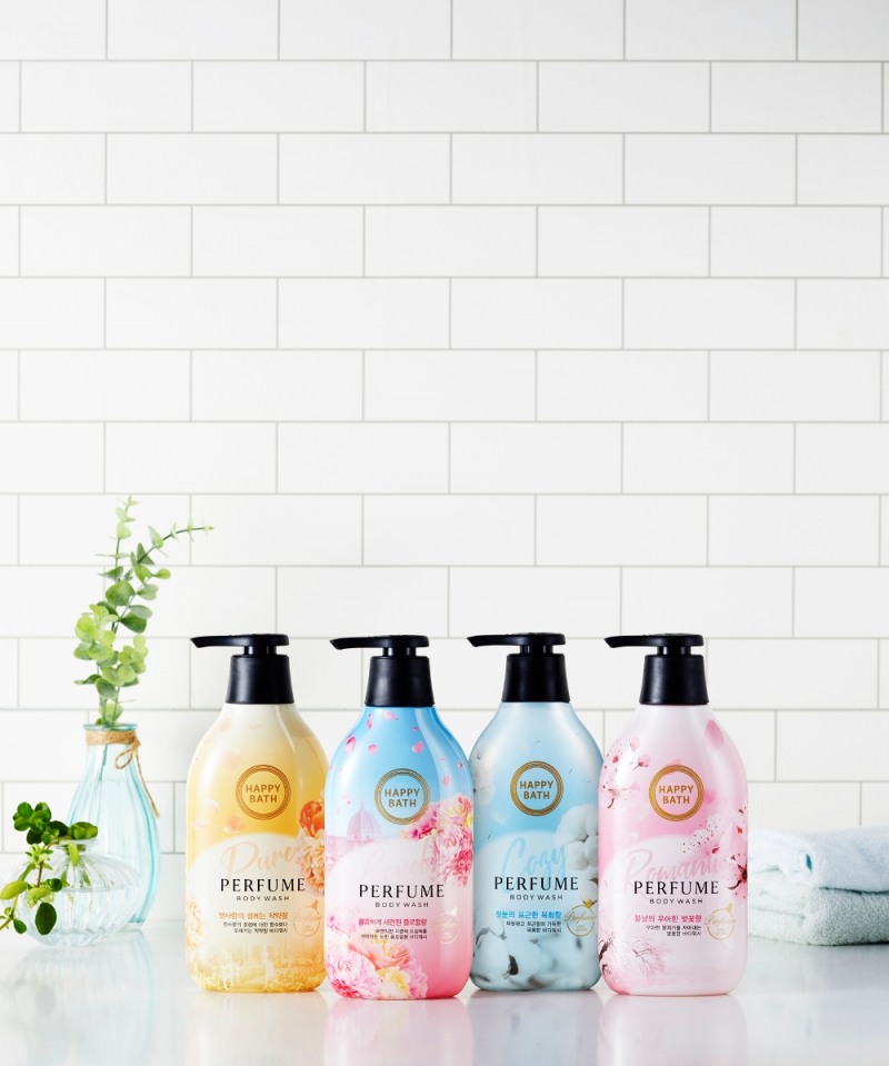 해피바스, 향기로운 향수를 담은 퍼퓸 바디워시 출시
