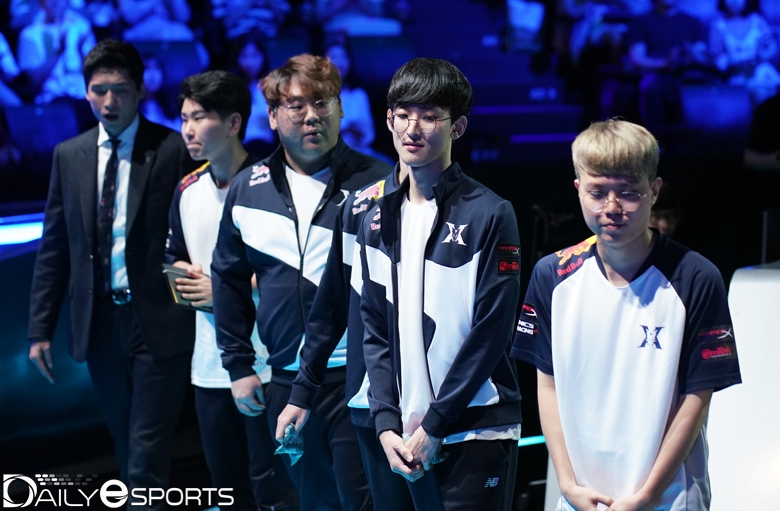 4연패에 빠지면서 7위로 내려앉은 킹존 드래곤X.