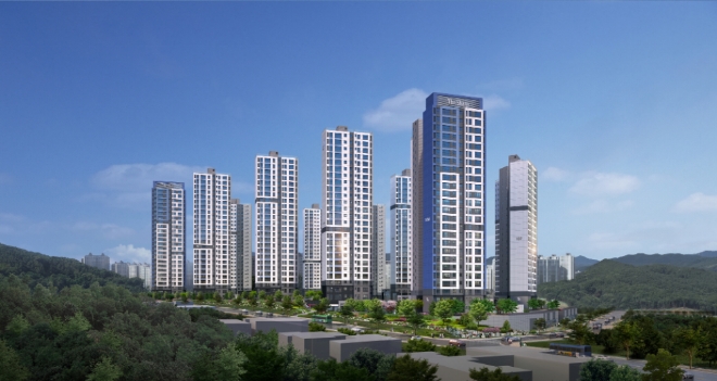 오포 더샵 센트럴포레 투시도