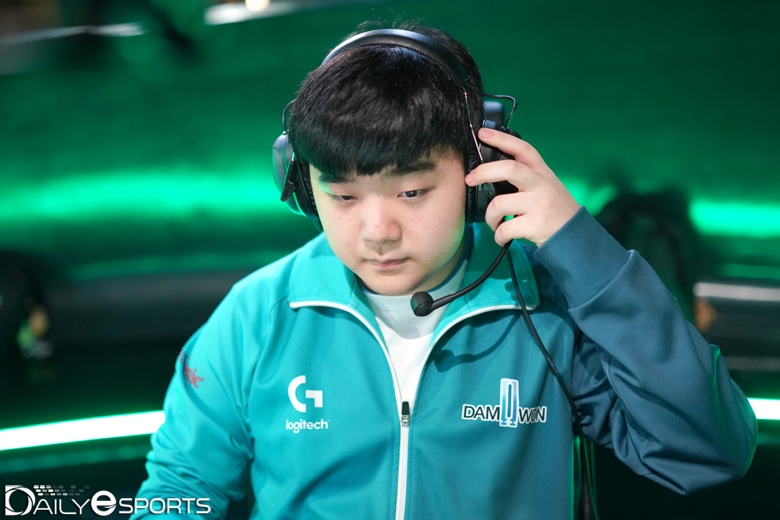 담원 게이밍의 정글러 '캐니언' 김건부.