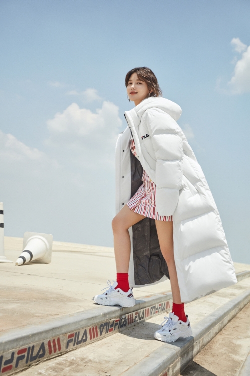 휠라 롱패딩 역시즌 프로모션