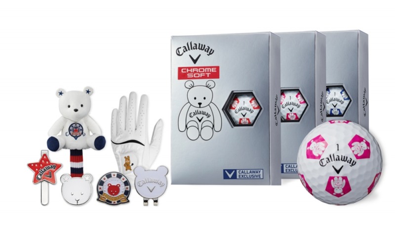 베어 트루비스는 하프 더즌(6알)으로 구성했다. 사진제공=캘러웨이골프.