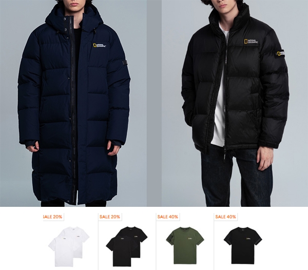 ‘무신사 내셔널지오그래픽 데이’이 시작과 동시에 이날 하루 분주하게 만든다 / 출처 website화면