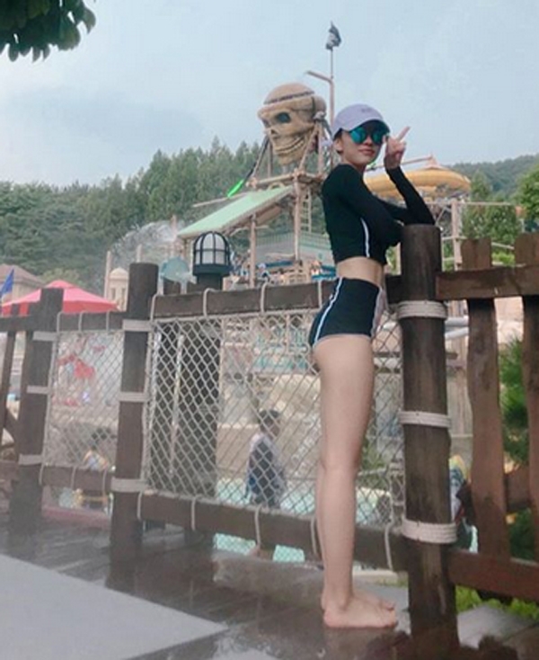 ‘지숙’이 이날 하루 무한 스포트라이트를 받고 있는 상황이다 / 출처 에스엔에스