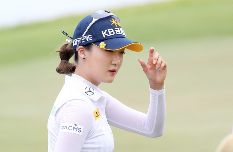 한국LPGA투어에서 6승을 거둔 오지현. 사진=김상민 기자.