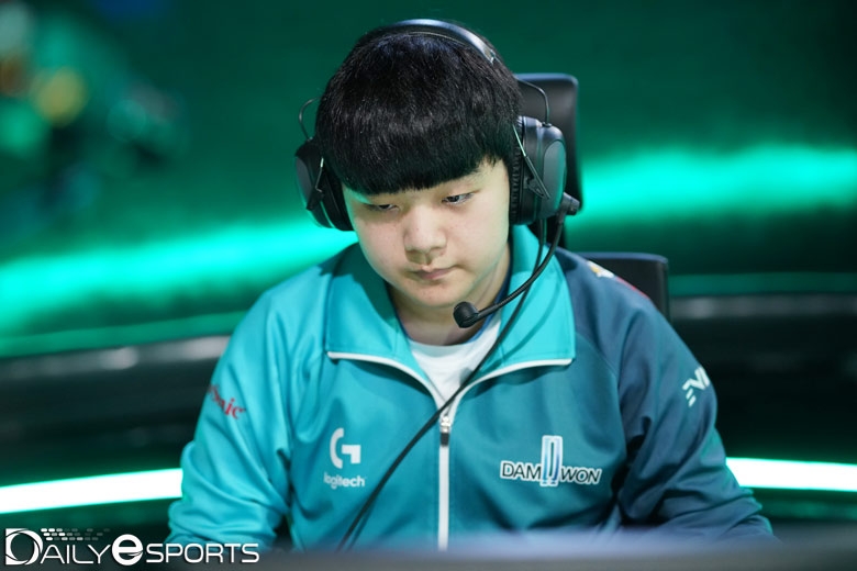 담원 게이밍의 정글러 '캐니언' 김건부.