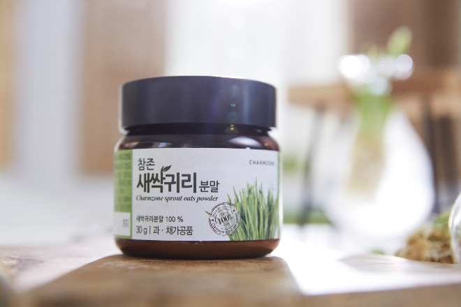 참존 새싹귀리분말, 뿌리까지 먹어야 독소 제거 효능