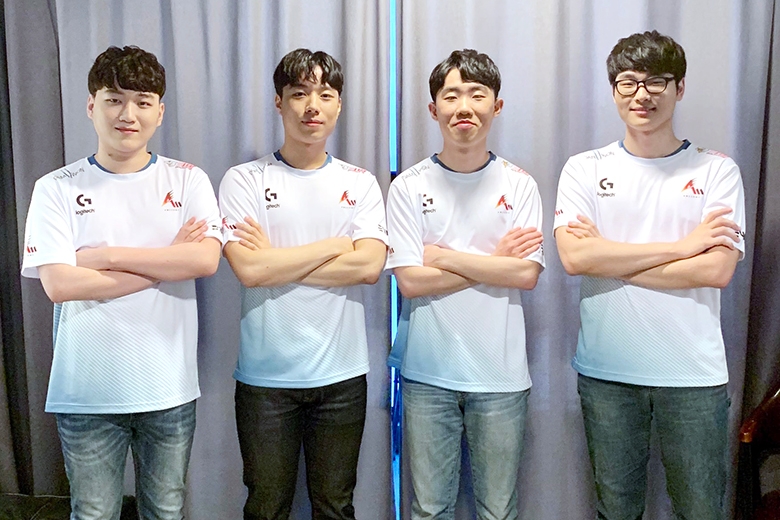 담원 게이밍 배틀그라운드팀(사진=담원 게이밍 공식 SNS).