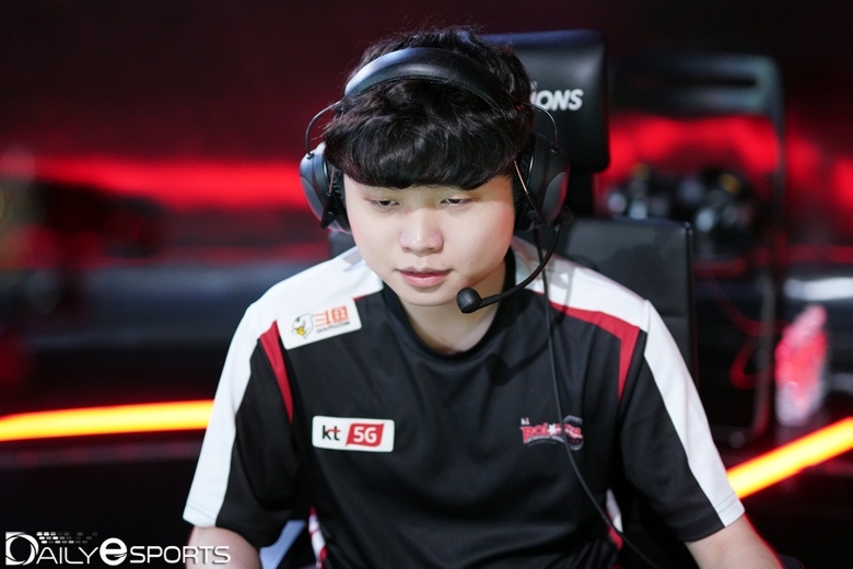 kt 롤스터의 미드 라이너 '비디디' 곽보성.