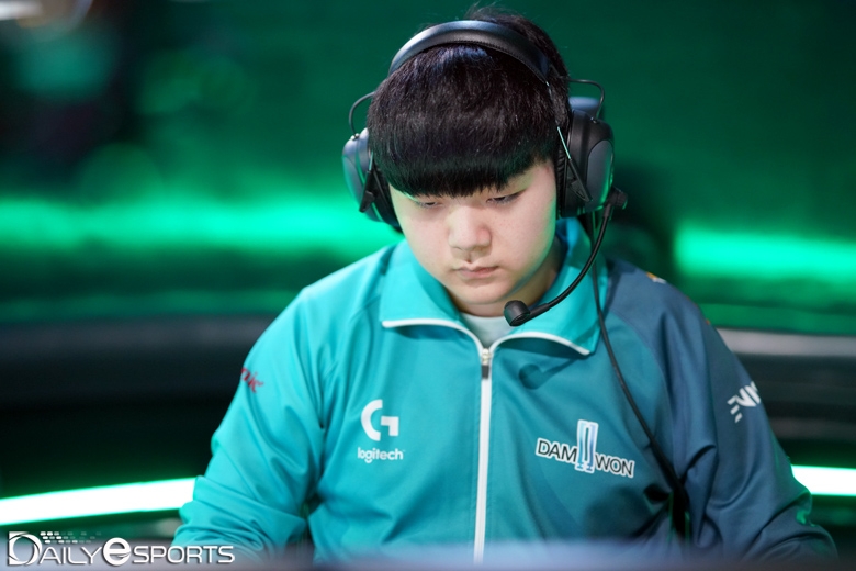 담원 게이밍의 정글러 '캐니언' 김건부.