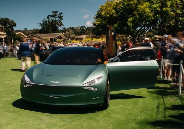 제네시스 '민트 콘셉트' 지상 최대 '美 럭셔리카 전시회' 참가